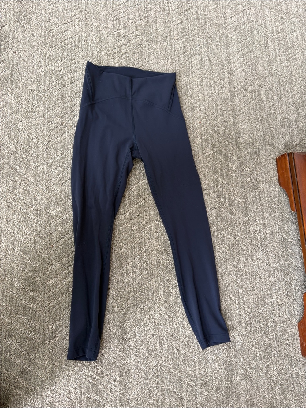 Lululemon High-Waisted Navy Activewear Leggings
